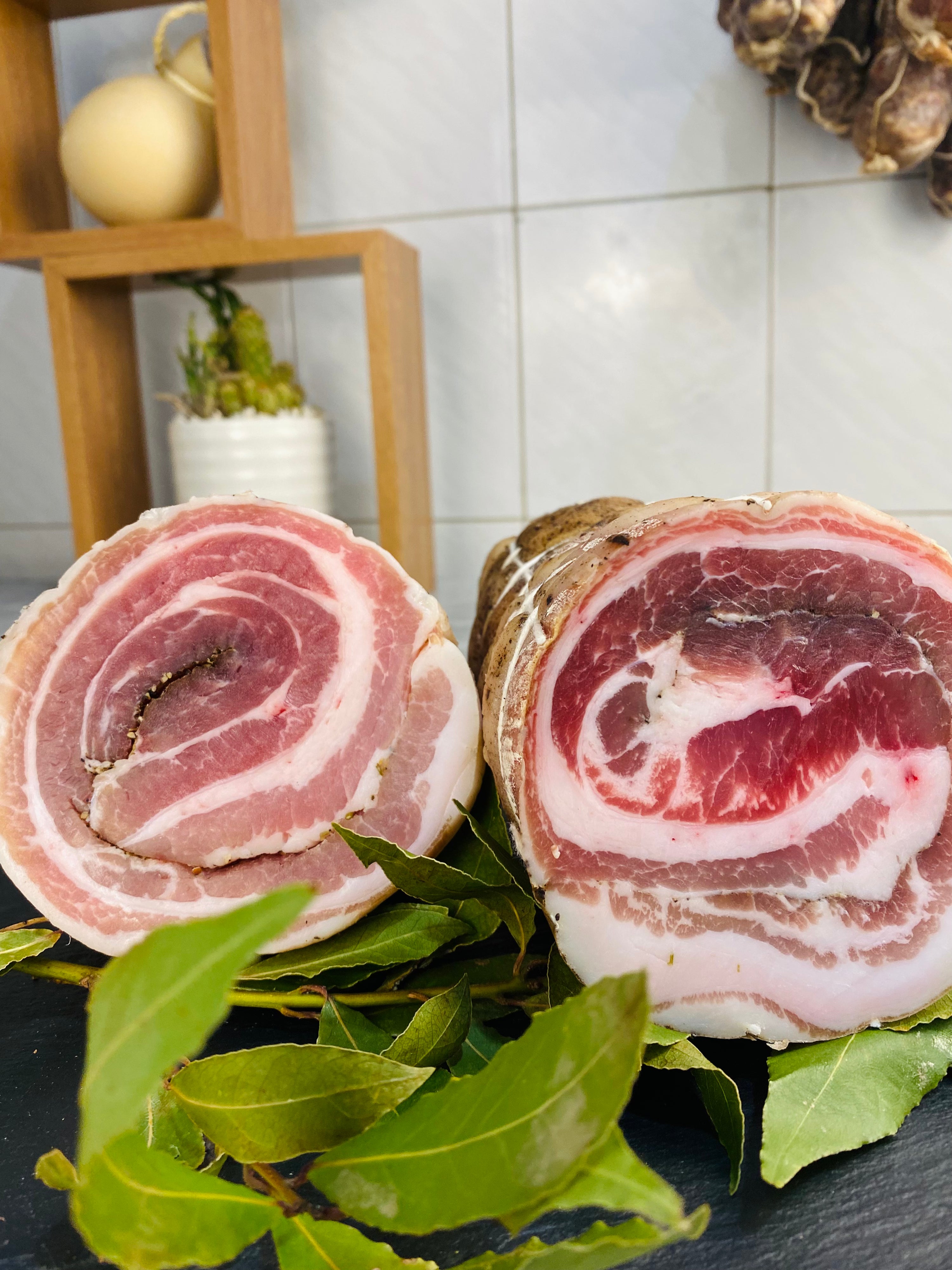 Pancetta Arrotolata con pepe